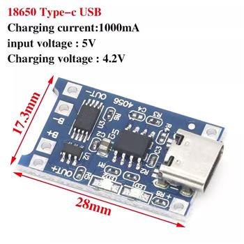TP4056 CHARGING SOURCE MODULE - TYPE-C Product Pictures